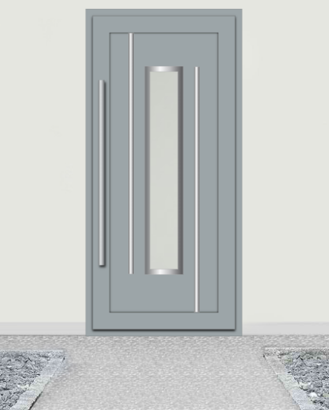 Алюмінієві панельні двері від виробника Svital Львів